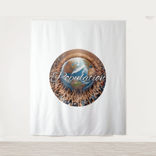 Tapisserie extra-large (88 po x 104 po) (Devant)