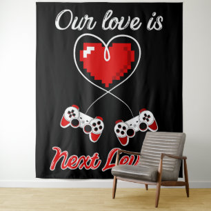 Tapisserie Gamer Valentine