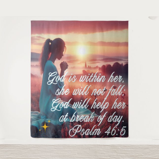 Tapisserie "Inspirer la foi" (Devant)