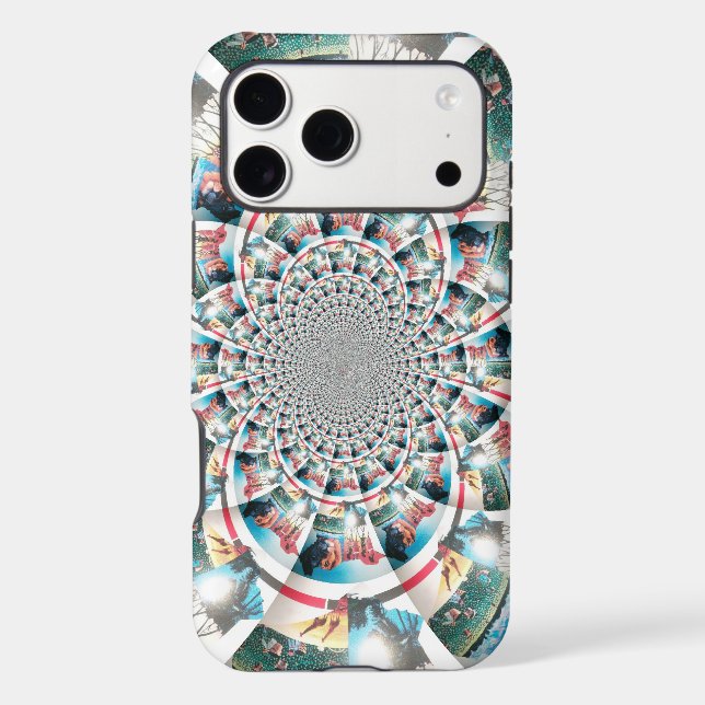 Tapisserie kényane Kaleidoscope (Verso)