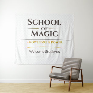 Tapisserie Magique de l'École Décoration de Classe