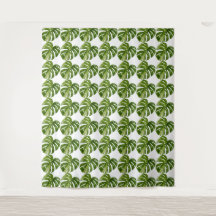 Tapisserie Monstera Albo — Grande variation rare