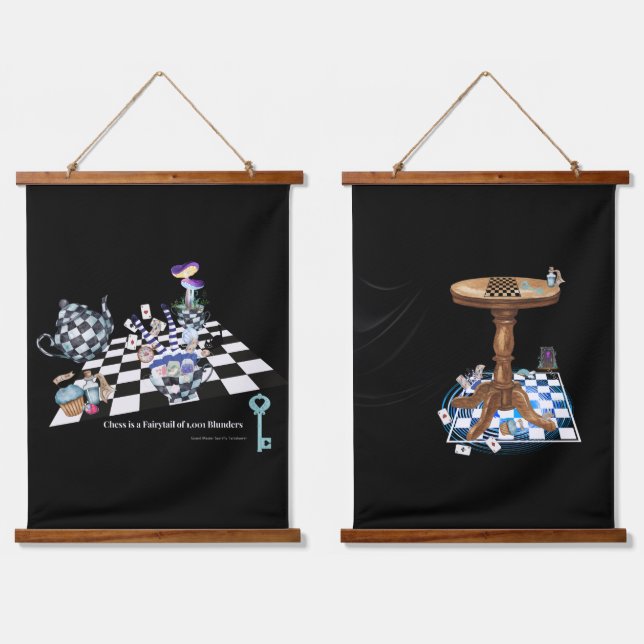 Tapisserie murale Alice et Wonderland Art Décor (Double)