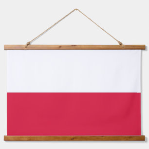 Tapisserie murale avec drapeau de Pologne