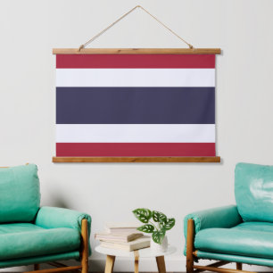 Tapisserie murale avec drapeau de Thaïlande