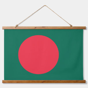 Tapisserie murale avec drapeau du Bangladesh