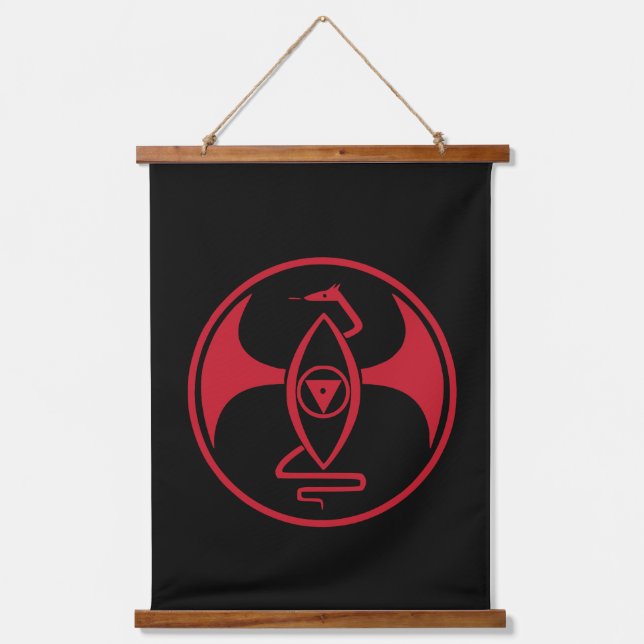 Tapisserie murale cadre en bois (Recto)