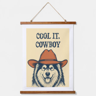 Tapisserie murale "Cool it, Cowboy".