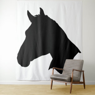 Tapisserie murale de cheval