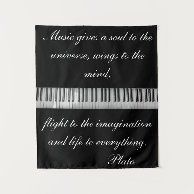 Tapisserie murale de musique (Devant)
