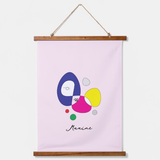 Tapisserie murale en bois (Recto)