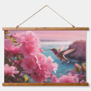 Tapisserie murale en bois