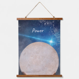 Tapisserie murale en bois