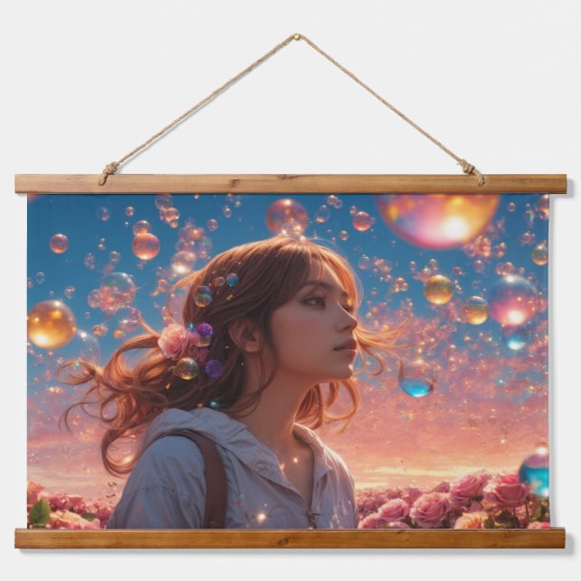 Tapisserie murale en bois (Devant)