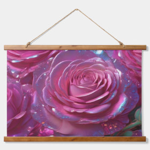 Tapisserie murale en bois