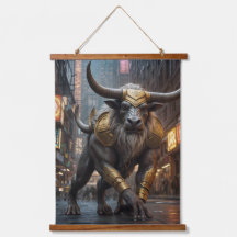 Tapisserie murale en bois