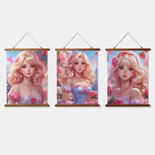 Tapisserie murale en bois