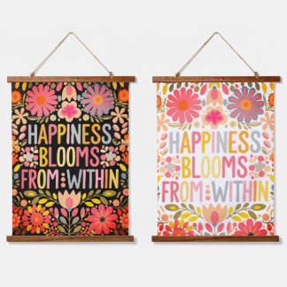 Tapisserie murale en bois