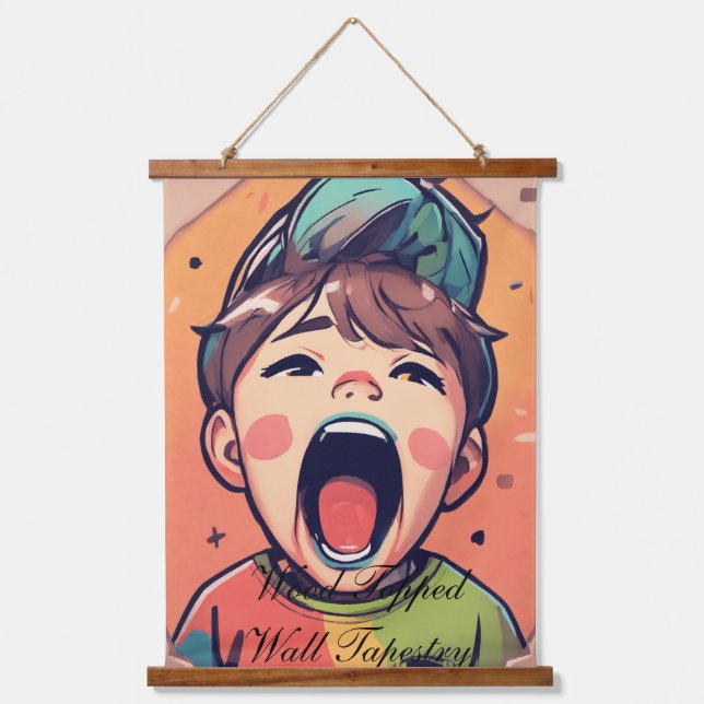 Tapisserie murale en bois (Recto)