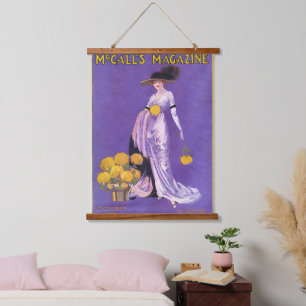 Tapisserie murale en bois