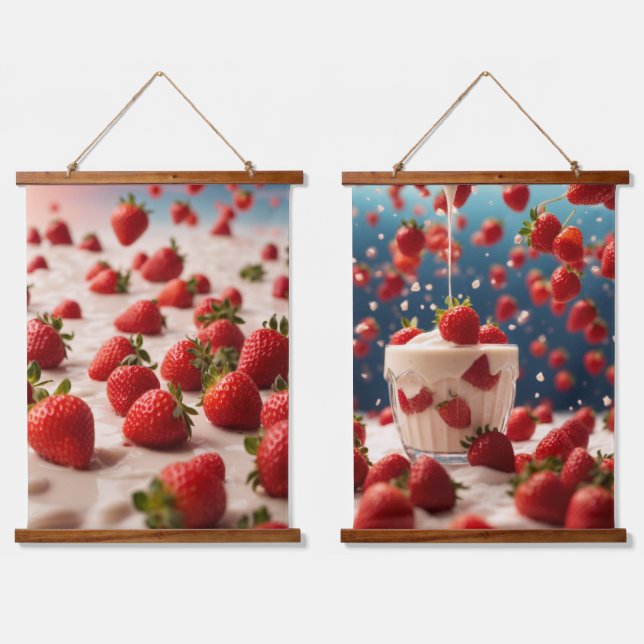 Tapisserie murale en bois (Double)