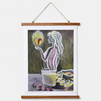 Tapisserie murale en bois2