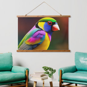 Tapisserie murale Gouldian Finch