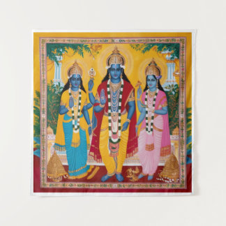 Tapisserie : Mythologie indienne Ramayan