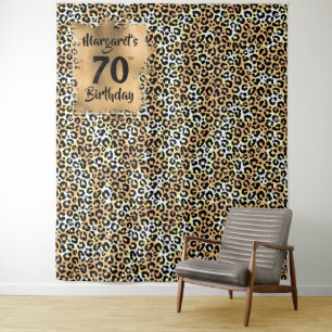 Tapisserie Poster de animal léopard
