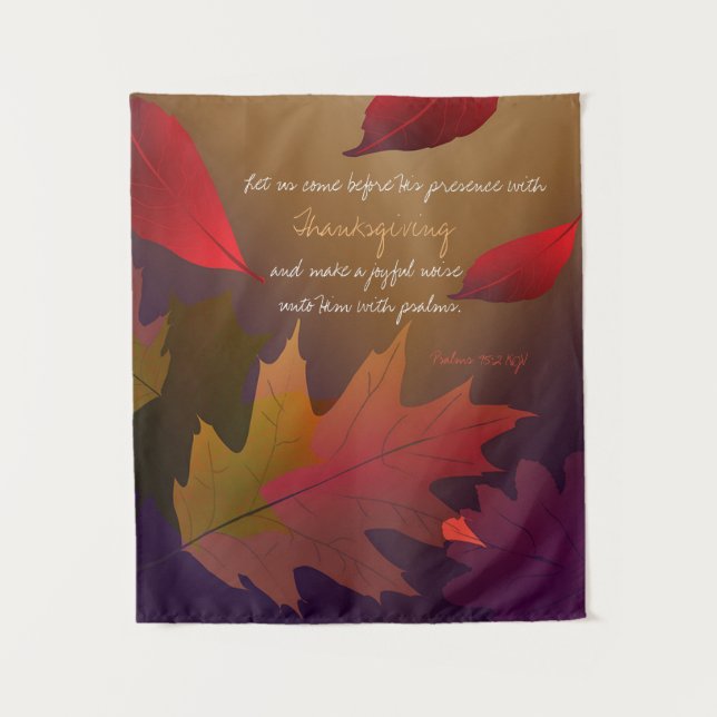 Tapisserie 'Psaumes 95:2' (Devant)