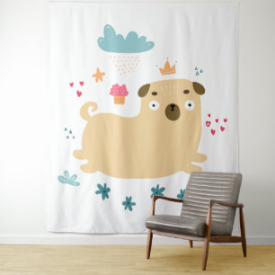 Tapisserie Puggy Joyeux