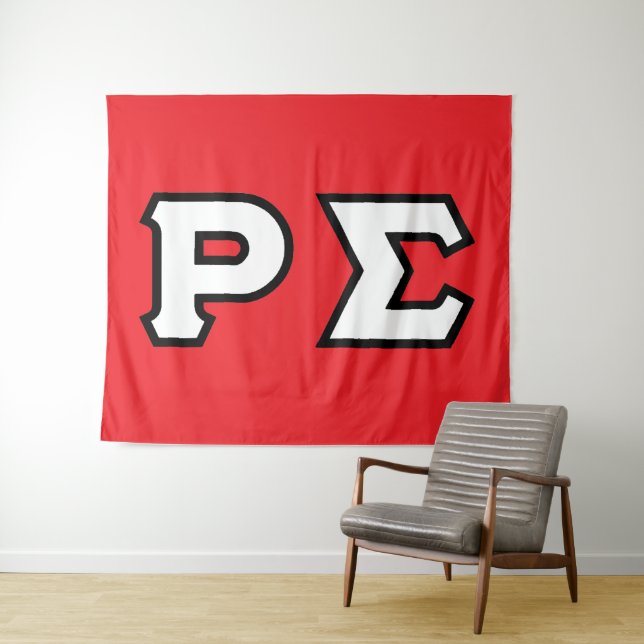 Tapisserie Rho Sigma (En situation (horizontale))