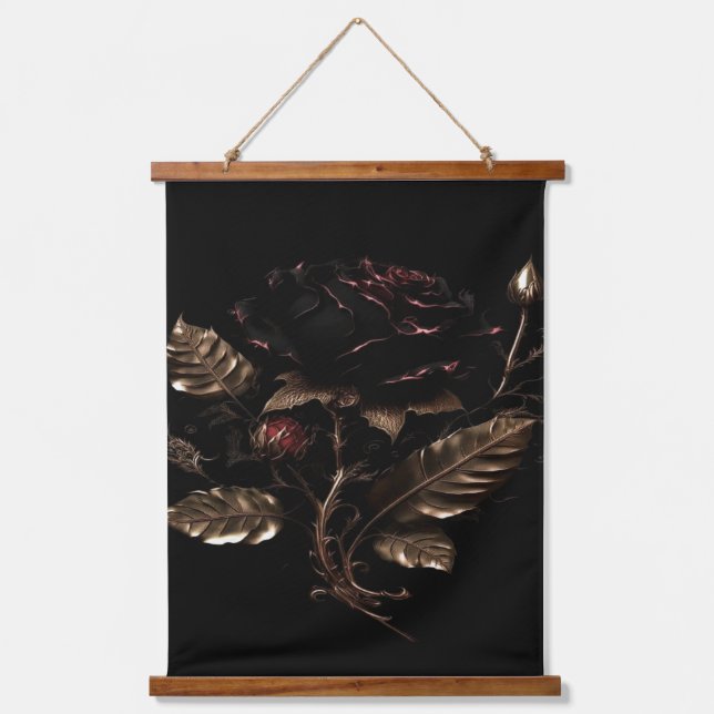tapisserie rose (Recto)