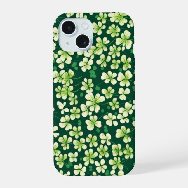 Tapisserie Shamrock Emeraude : Vert foncé (Verso)