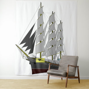 Tapisserie Ship Ahoy