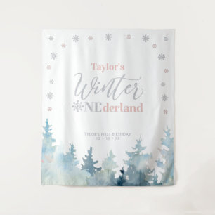 Tapisserie Silver Pink Winter onderland 1er Annive