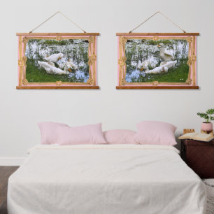 Tapisserie Suspendue Accueil Décor Trendy Ducks Pond Life