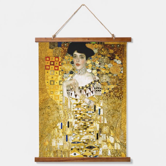 Tapisserie Suspendue Adele Bloch-Bauer I by Gustav Klimt Art (Recto)
