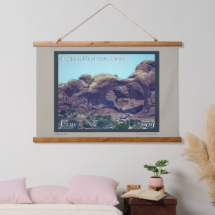 Tapisserie Suspendue Affiche du parc national Arches