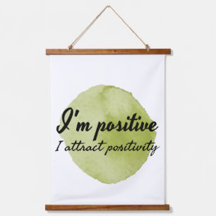 Tapisserie Suspendue affirmation motivationnelle d'acceptation personne