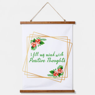 Tapisserie Suspendue affirmations positives pour l'amour-propre et le s