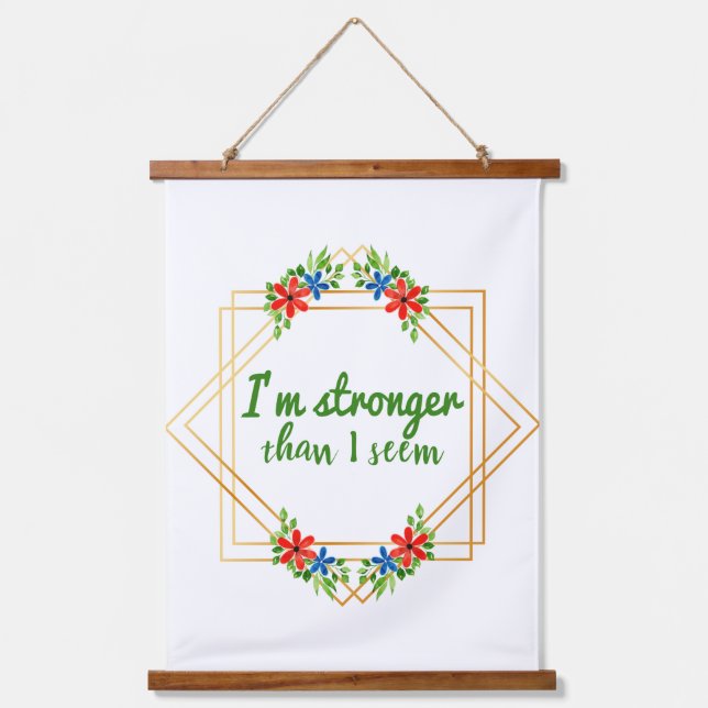 Tapisserie Suspendue affirmations positives pour le travail et les auto (Recto)