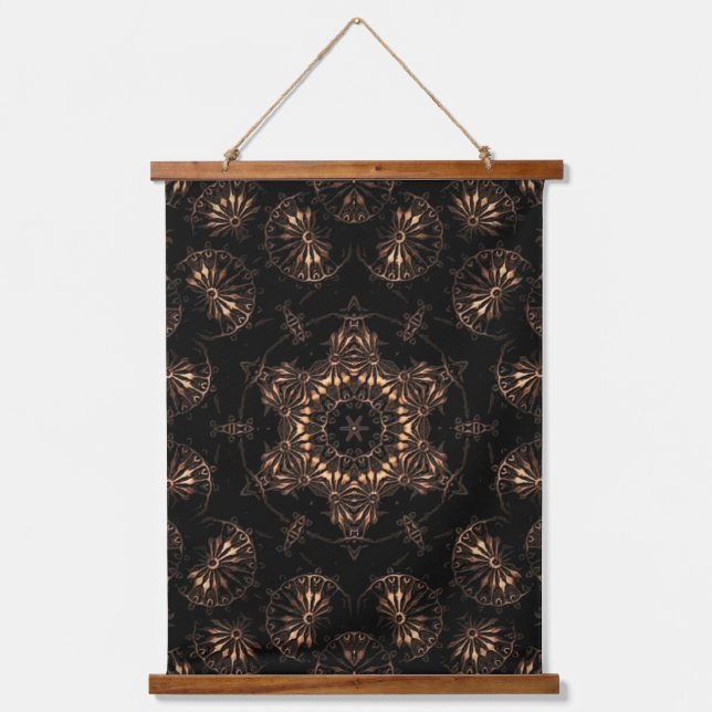 Tapisserie Suspendue Âge de bronze Mandala (Recto)