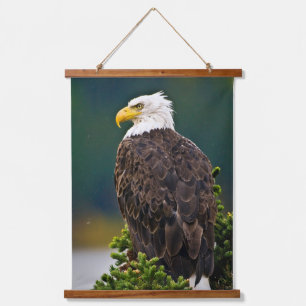 Tapisserie Suspendue Aigle américain perché