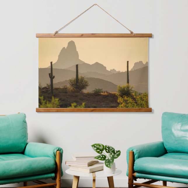 Tapisserie Suspendue Aiguille de Weaver du sud-ouest du désert Arizona (Salon)