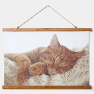 Tapisserie Suspendue Ajouter votre propre Photo de chat personnalisée