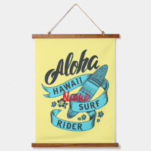 Tapisserie Suspendue Aloha Hawaii Surf Rider Thunder_Cove