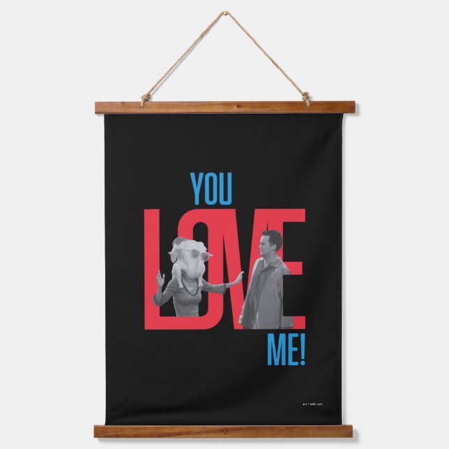 Tapisserie Suspendue AMIS™ | Citation You Love Me (Recto)