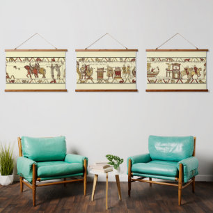 Tapisserie Suspendue Anglo-Saxon Médiéval Le Bayeux