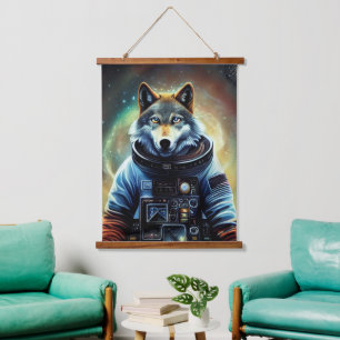 Tapisserie Suspendue Animal Astronaut Marche spatiale, Univers, espace,